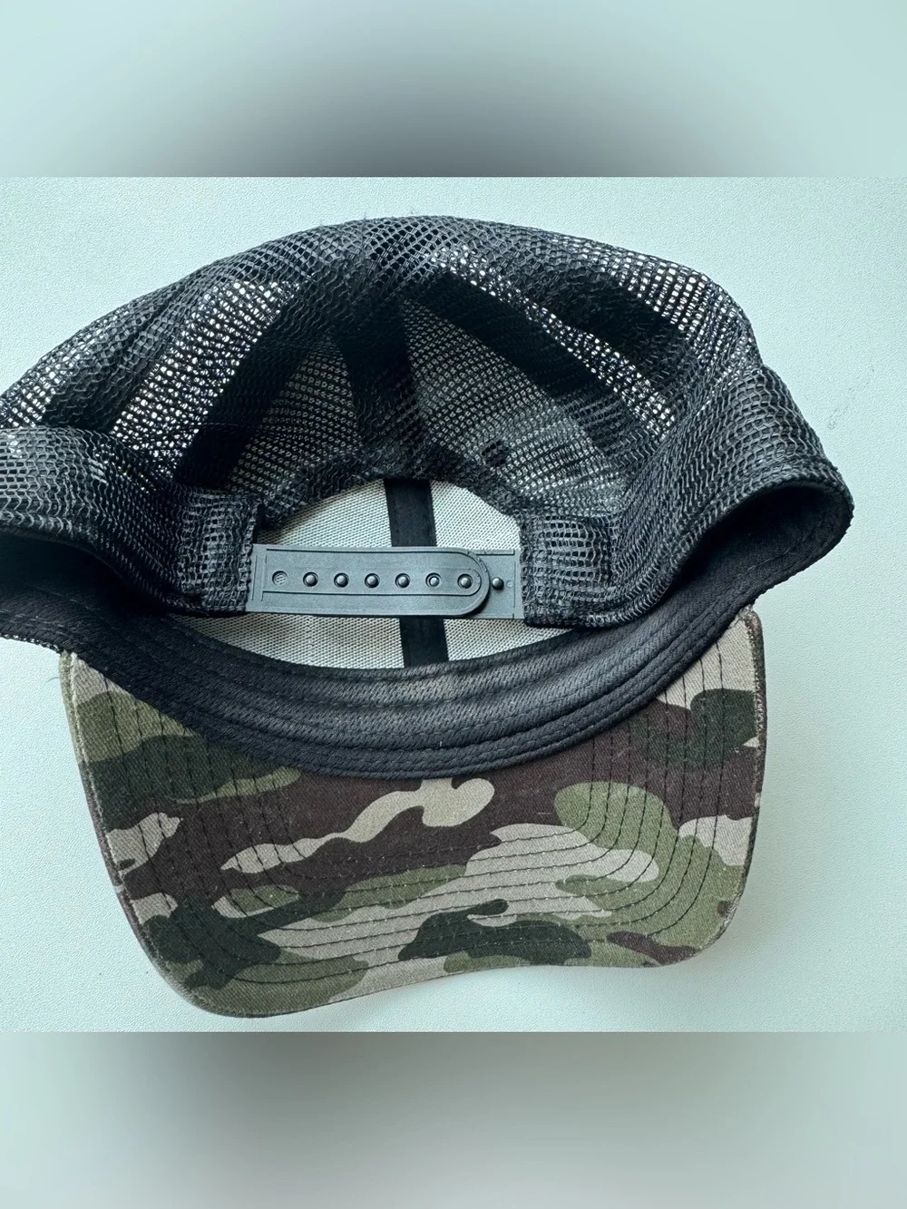George Strait Camo Trucker Hat